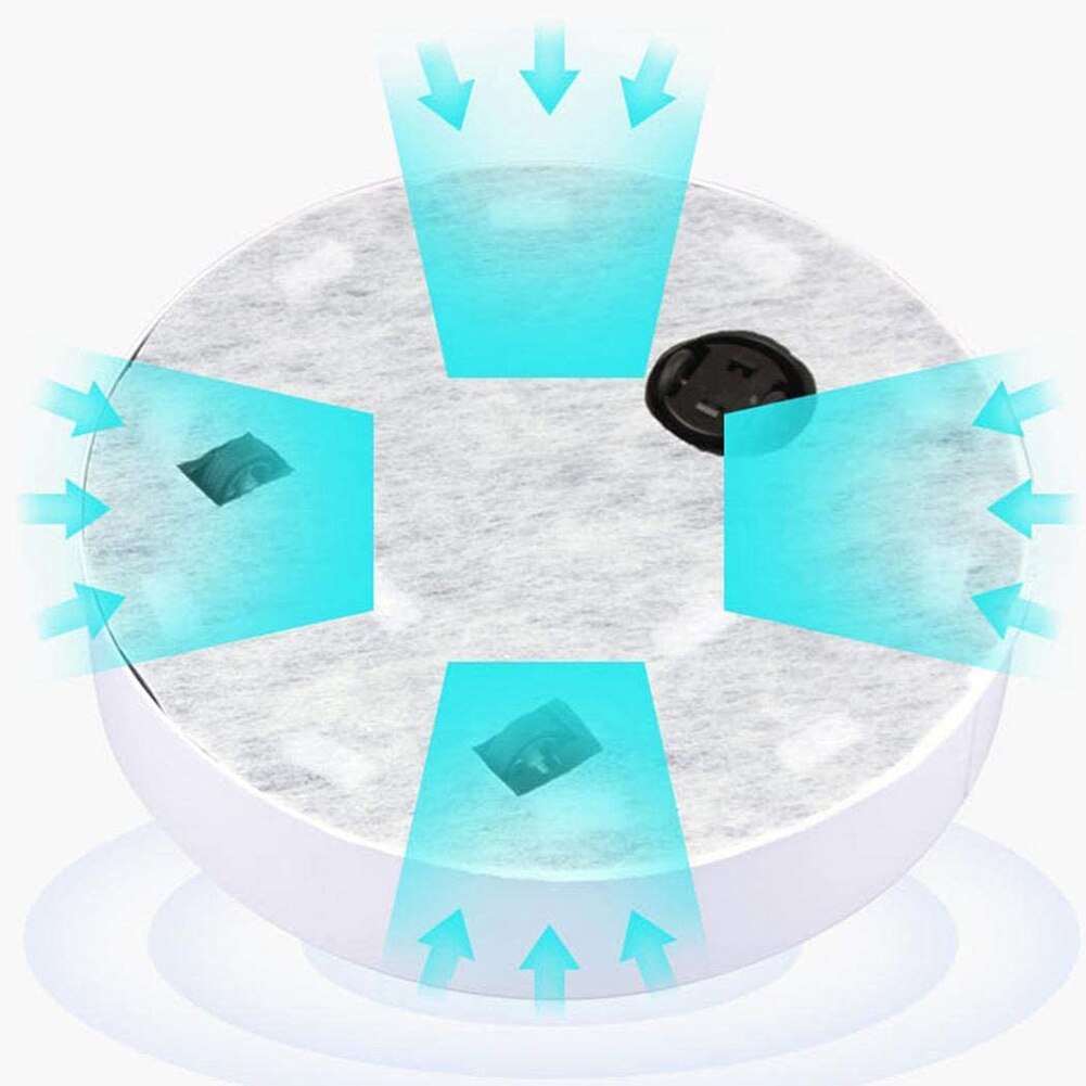 Automatic Smart Robot Vacuum Cleaner Rechargeable Edge Cleaning Suction Sweeper