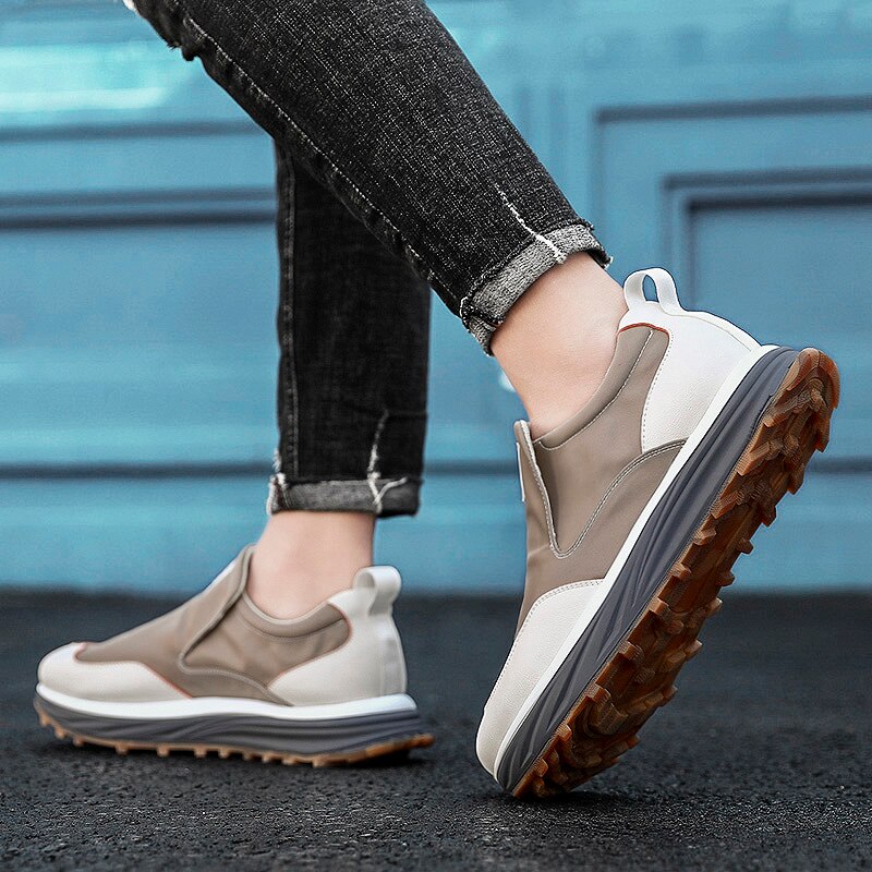 Vanntette golfsko til menn slip på uformell golftrening sportssko antiskli atletiske joggesko til golf herresko merkevare