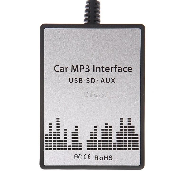Nowy adapter USB SD Aux samochód MP3 zmiana CD dla Suzuki Aerio, wielki Vitara, Ignis, Jimny II, Liana, pluśnięcie, szybki, SX4, Wagen R +, X