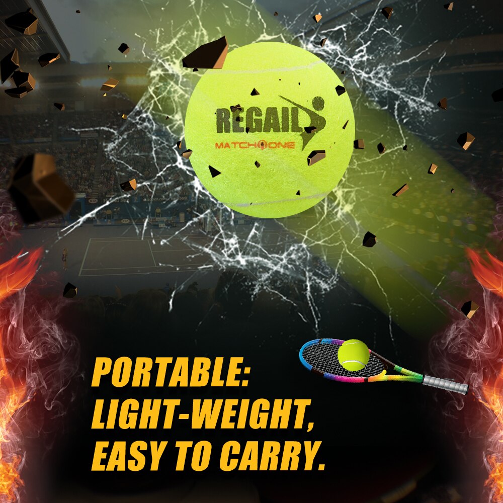 Tennis Rubber Ball Training Device Train Tennis With Rope Trainer Exercise Practice High Resilience Portable
