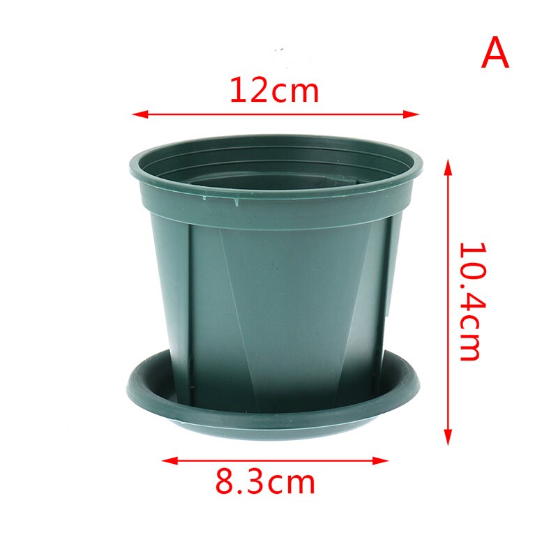 Plastic root flower pot Planter large seedling tray nursery succulent plant Transplant pot Container for Home Garden Decoration: A