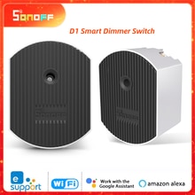 SONOFF D1 Clever Dimmer DIY Wifi Schalter Clever Heimat Szenen eWelink APP &Ampere; RF RM433 Fernbedienung Arbeit Mit Alexa google Hause