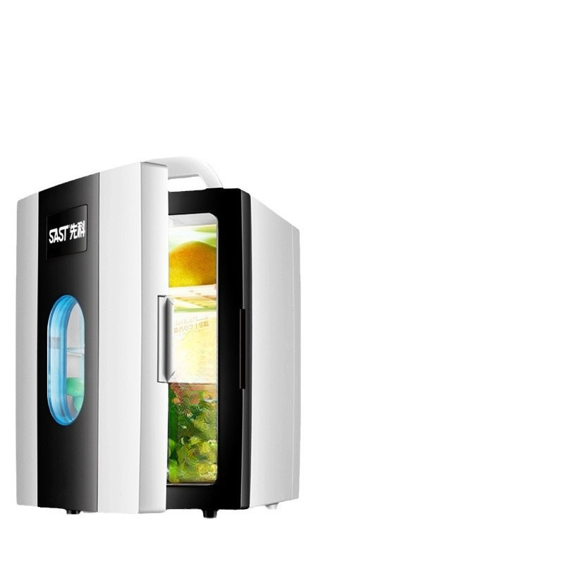 Small 12L Mini Car Refrigerator Refrigeration Freezer Car Dual-purpose Silent Large Capacity