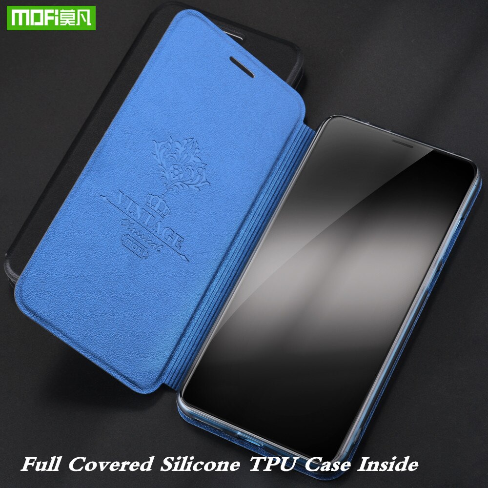 MOFi for Redmi Note 8 Cover Case for Redmi Note 8 Pro Cover for Xiaomi Note8 8pro Xiomi Housing TPU PU Leather Book Stand Folio