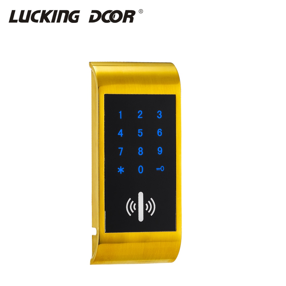 Keyless Touch Keypad Password RFID Card Key Metal Digital Electronic Sauna Cabinet Lock EM126