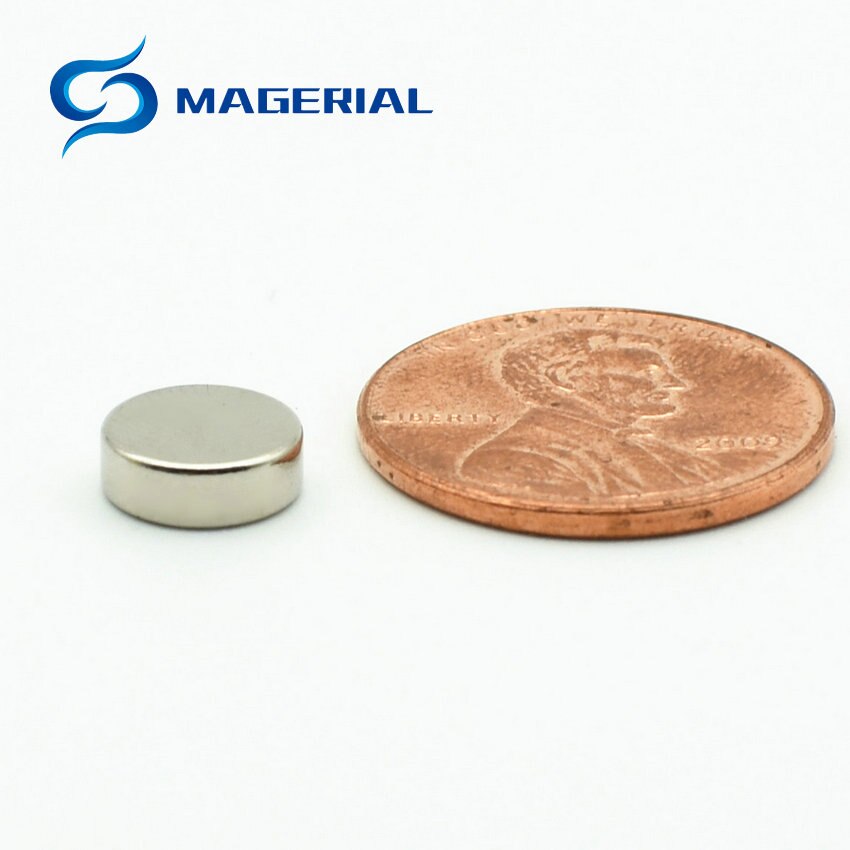 100 stk 8 x 3 stærk neodymmagnet permanent  n35 ndfeb superkraftig lille rund magnetisk køleskabsmagnet disk 8mm x 3mm