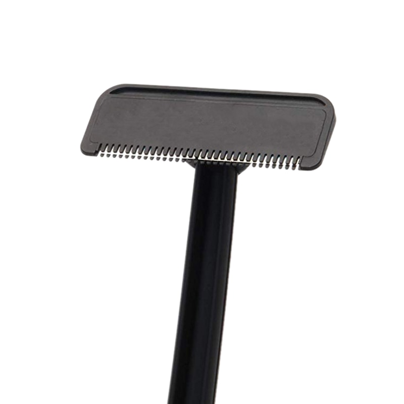 Manuell ryggbarbermaskin for menn enkelthode rygg stripper barbermaskin rygg hårfjerning langt håndtak stort blad hårfjerning barberhøvel