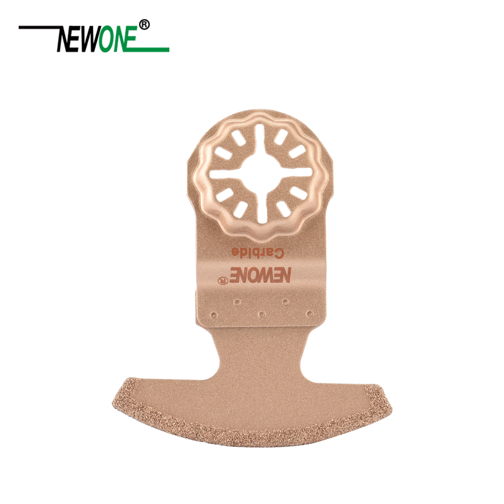 NEWONE Starlock Carbide Triangular Oscillating Saw Bldaes Grit Segmented Saw Blade For Cut Out marble Tile Gap Accessories