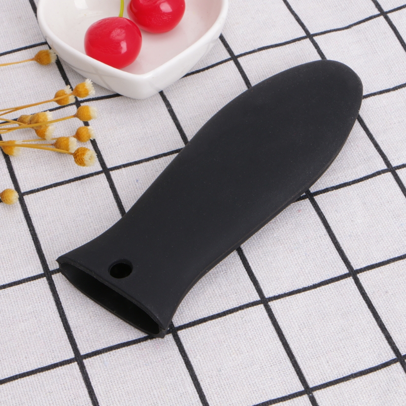Silicone Handle Holder Lodge Pot Sleeve Ashh Cover Grip For Kitchen Pan Hold
