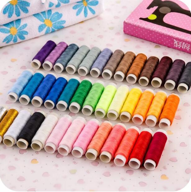 39Color sewing thread manual sewing machine mini sewing machine Portable sewing needle set sewing tools YJN