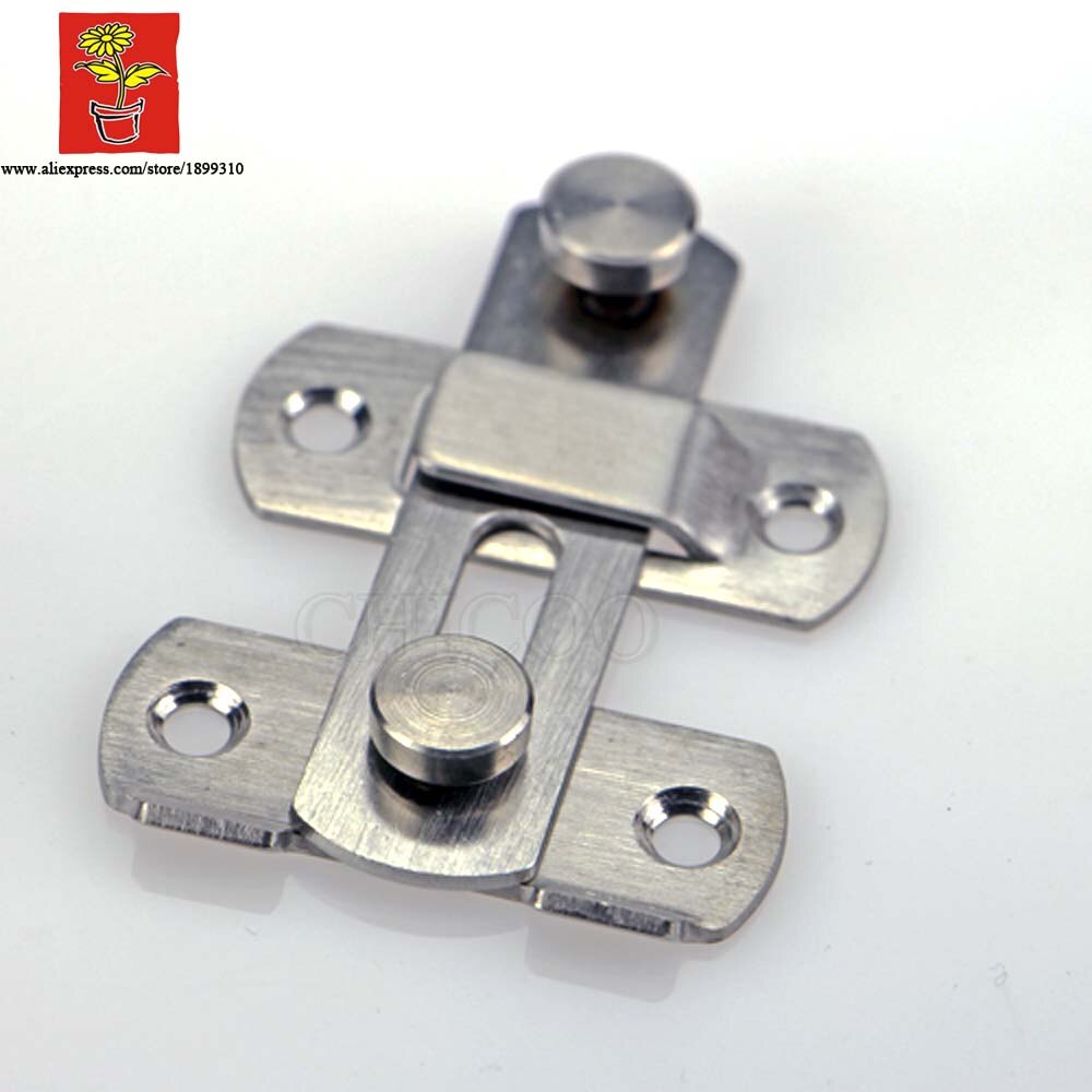 CHICOO 3inch Door Safety Guard Stainless steel Security Buckle Door Guard Bolt House Door Guard Front Door Guard