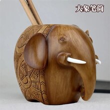 Home decor Pen Holder Elephant Cartoon Animal innovating Tabletop decoration multifunctional storage box