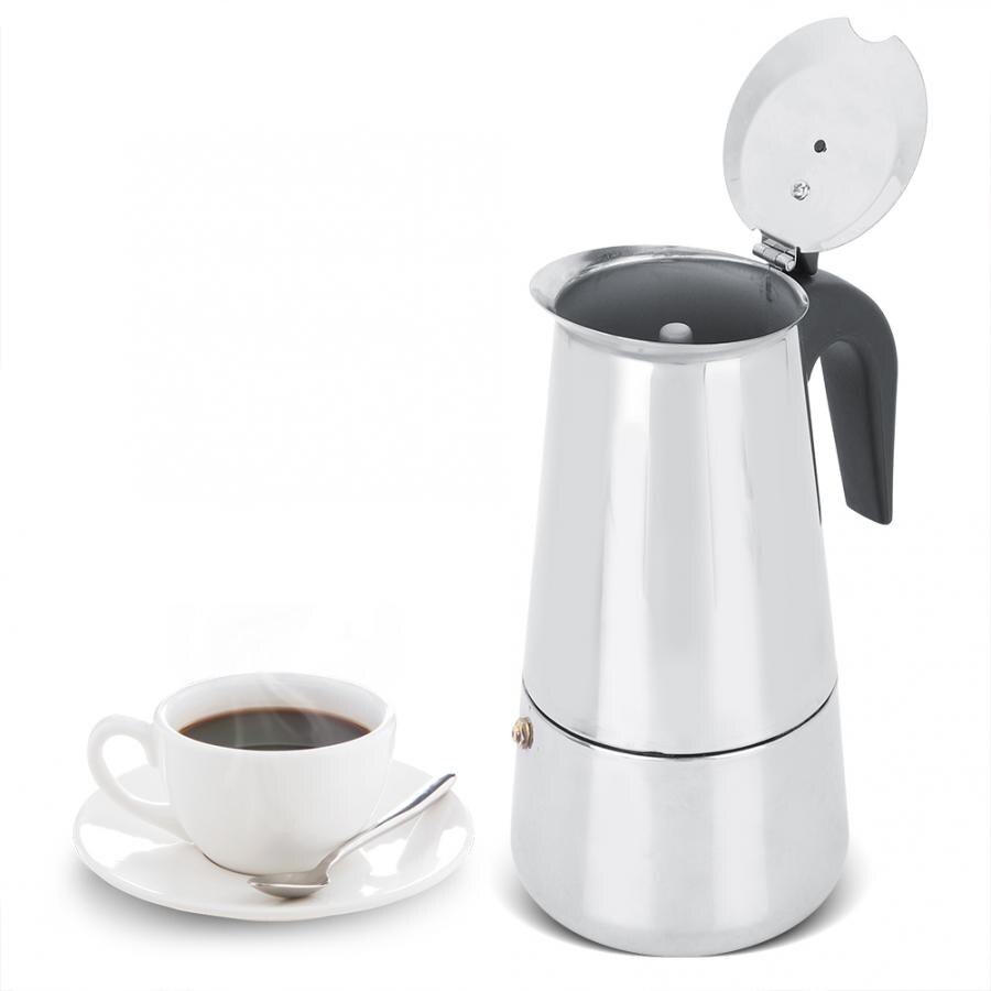 450ml draagbare koffiezetapparaat roestvrijstalen elektrische kookplaat mokka-koffiezetapparaat gekookte melk koffiezetapparaat turkse koffiemachine 220v