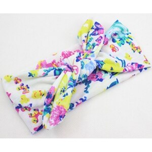 Baby Stirnband Nette kinder Fotografie Requisiten Baumwolle Haarband Infant Drucken Kreuz Haar Bögen Baby Mädchen Bohemian Haar Ornamente: A