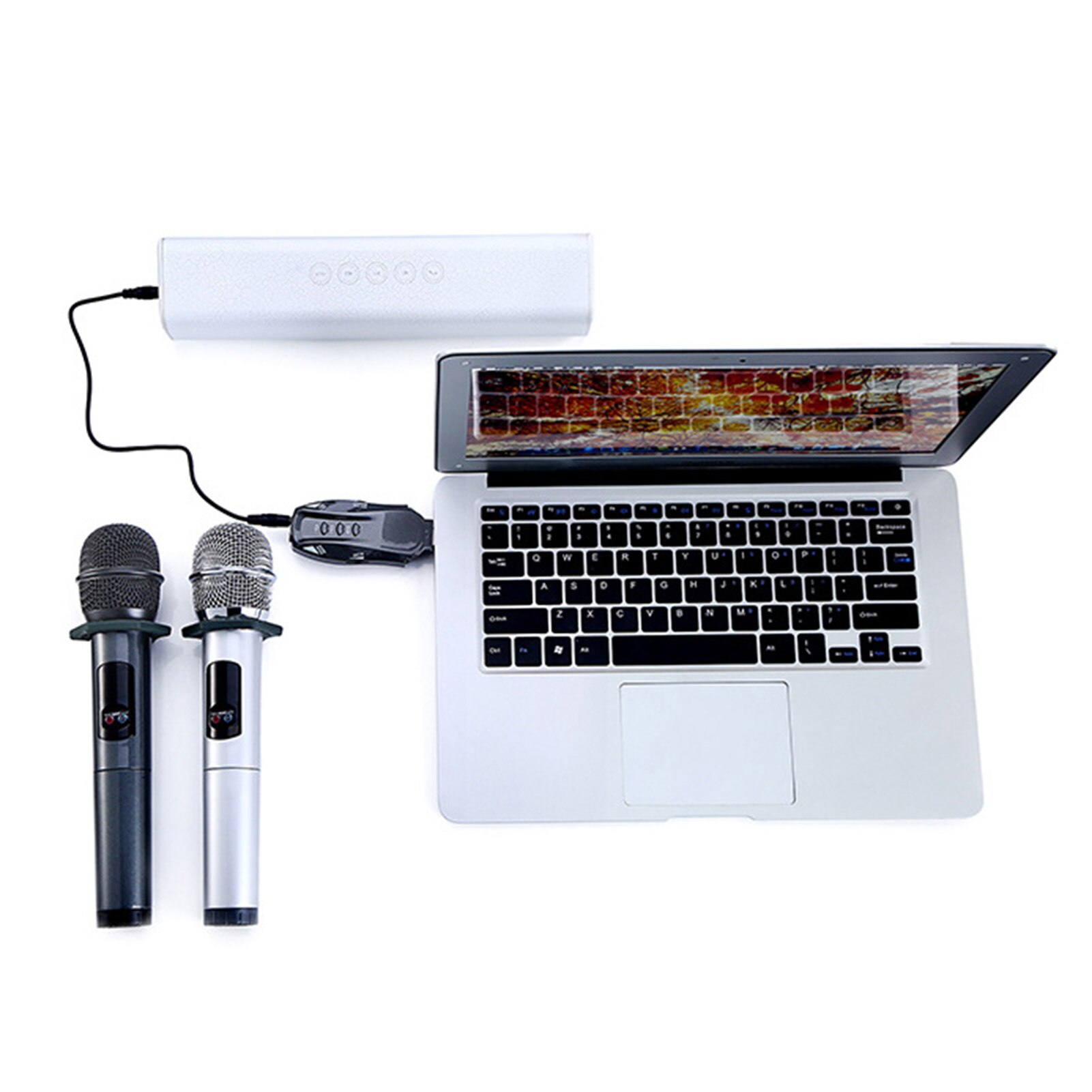 Bluetooth Wireless Microphone Handheld Karaoke Mic USB Mini Home KTV For Music Player Singing Recorder Mic