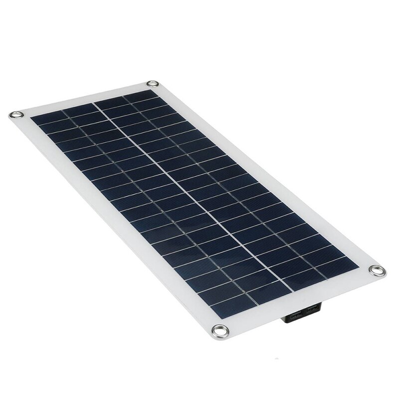 Panneau solaire 10W monocristallin avec double Port USB, Flexible, alimentation Mobile, Camping en plein air, chargeur de batterie solaire