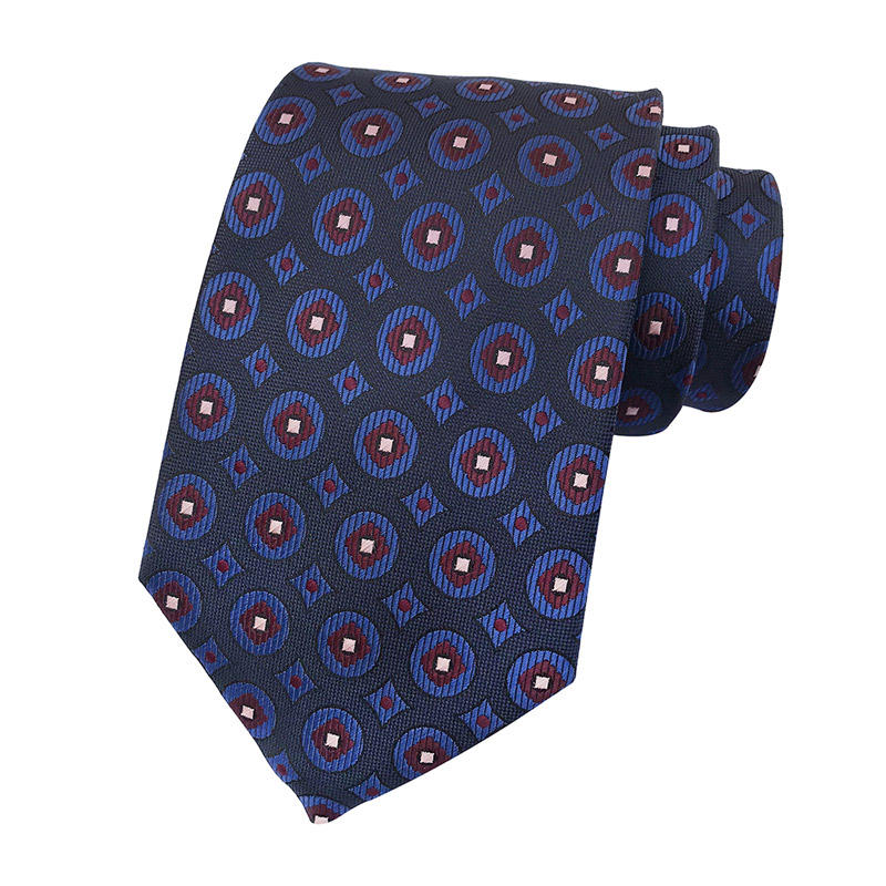 Corbata de lujo de 8CM para hombre, corbatas a cuadros de lunares para hombre, novio, padrino de boda, tejido Jacquard, Ascot, accesorios formales para de negocios: Verde