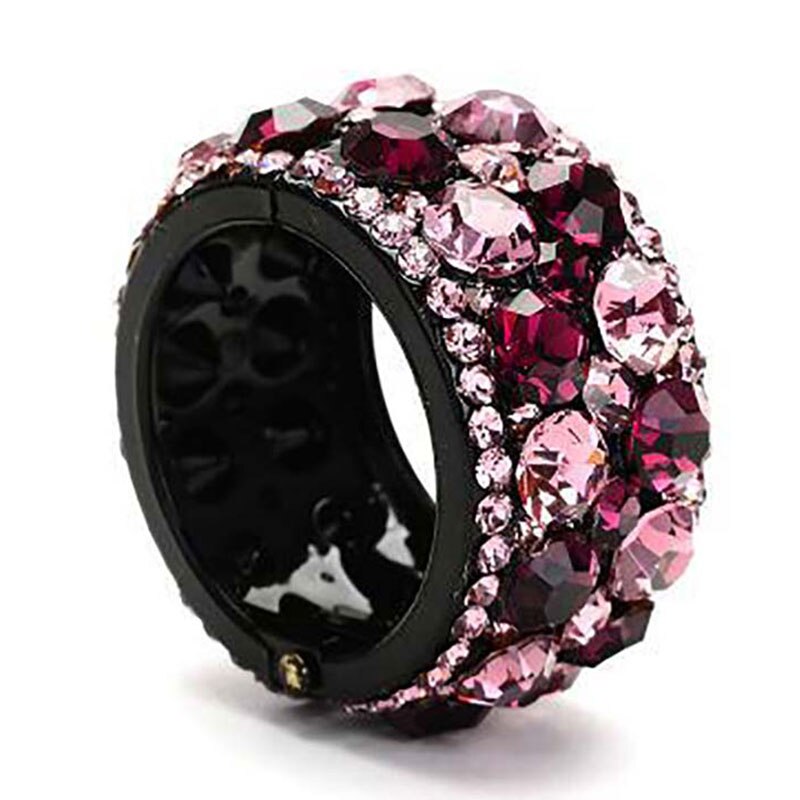 Horquillas con diamantes de imitación brillantes para niña y mujer, accesorios para el cabello, pinzas para el pelo, pasadores de cristal: 8