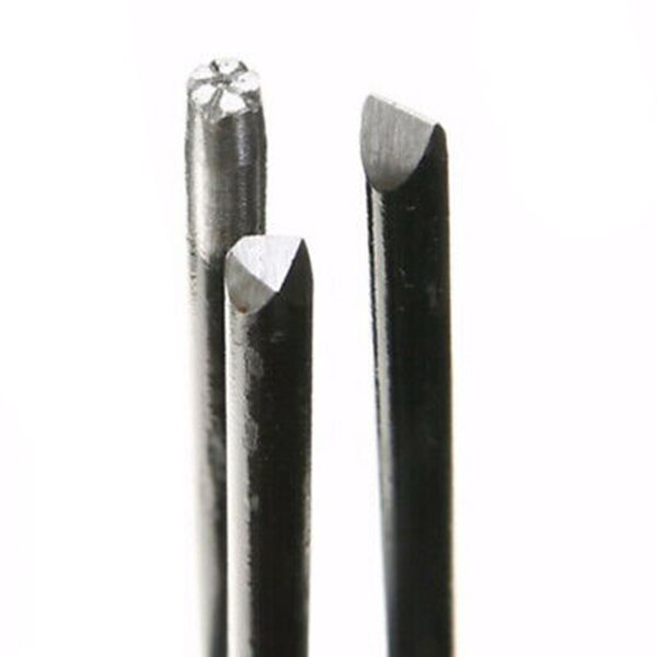 Leather Marking Carving Flower Chisel Tools DIY Stamp Punch Work Punches Jewelry Flower Steel Metal Stamp Mold