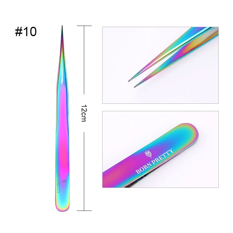 BORN PRETTY 1 PC Nail Art Tool Nipper Nail Cuticle Scissor Dead Skin UV Gel Remover Pusher Nail Stamper: 10