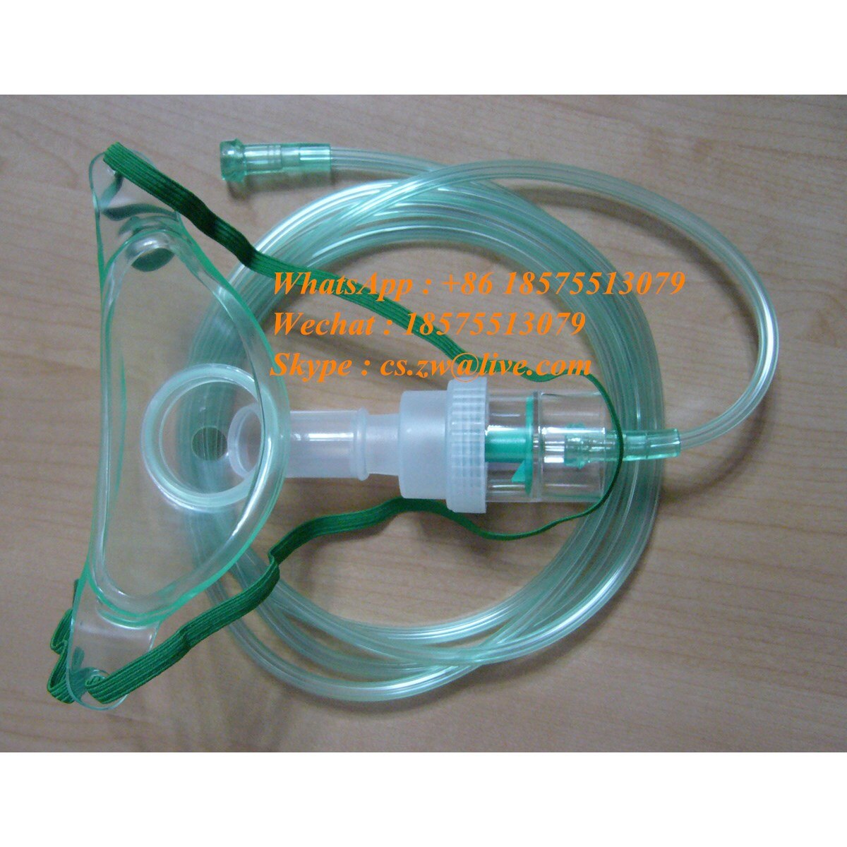 Imported Tracheostomy Mask Tracheotomy Larynx Mask Oxygen Mask With