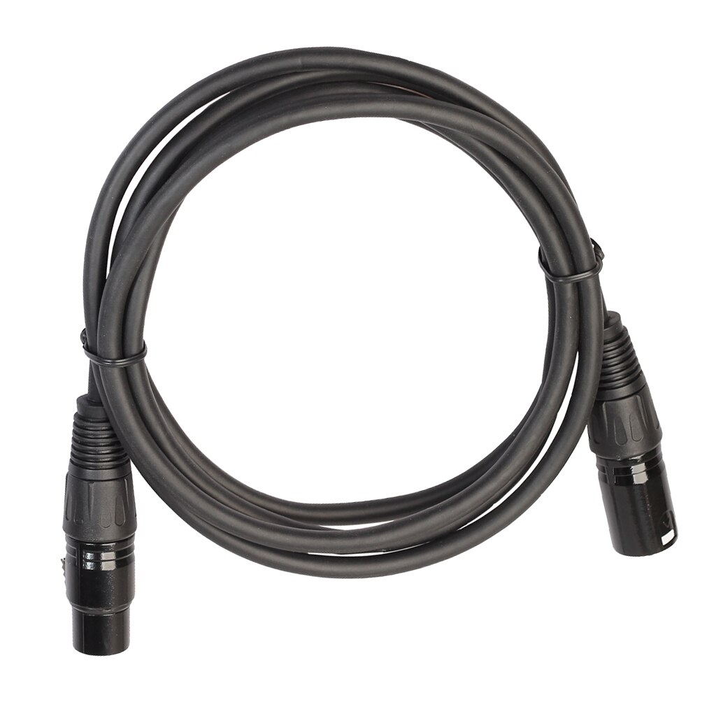 Microphone Lead Mic Cable, XLR Patch Lead Balanced ,Male to Female 1.8m