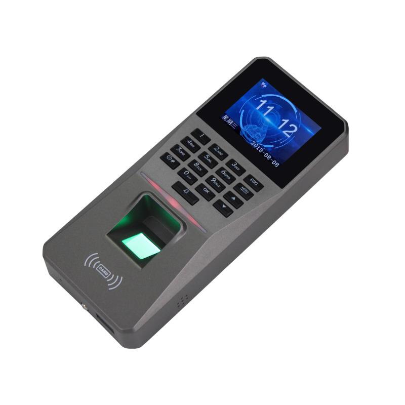 Access Control Kits DC 12V 2.4Inch TFT Display Fingerprint Password Card Door Alarm Attendance Access Control Rfid Lock