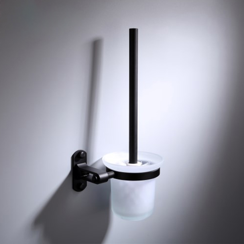 Schlecht Zubehör Zauberstab Montiert Schwarz Raum Aluminium Schlecht Wc Pinsel Halfter BR-999mts
