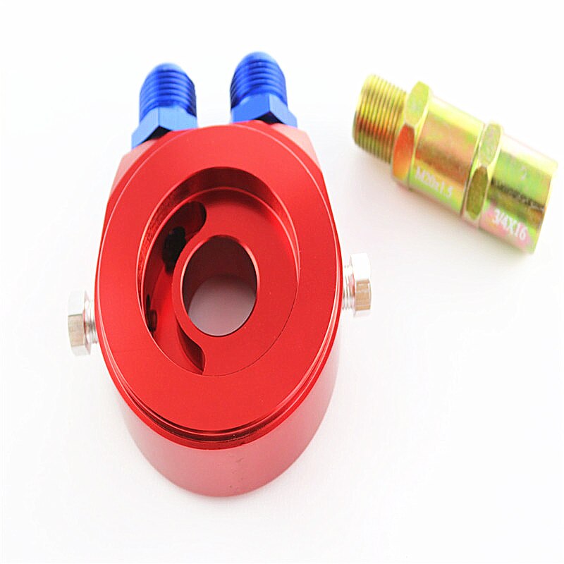 AN10 Universal Aluminum Sandwich Oil Adapter Filter Cooler Plate Kit