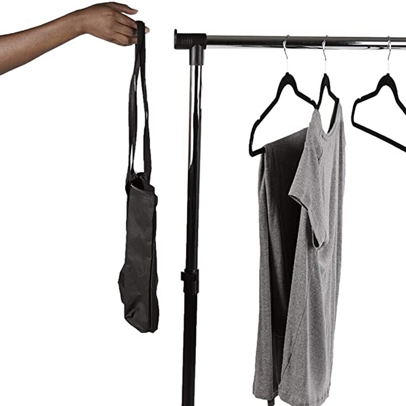 Clothes Coat Drying Rack Drying Rack Clothes Storage Simple Furniture Telescopic Mobile Clothes Rod