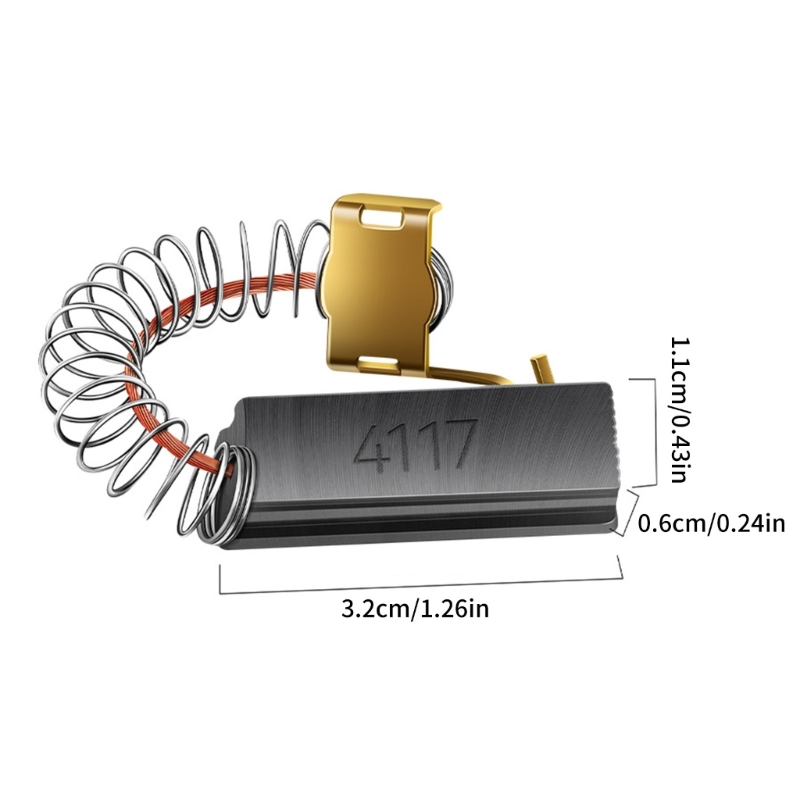 Sostituzione universale della spazzola carbone del motore aspirapolvere per aspirapolvere industriale