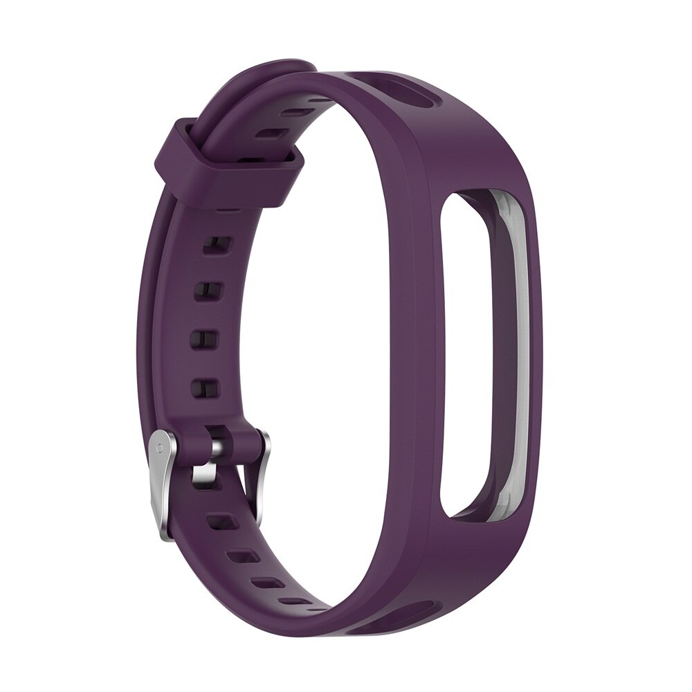 1 correa de silicona para muñeca deportiva ajustable, correa de repuesto suave para reloj, correa para pulsera para Huawei Band 4e 3e Honor Band 4 Running
