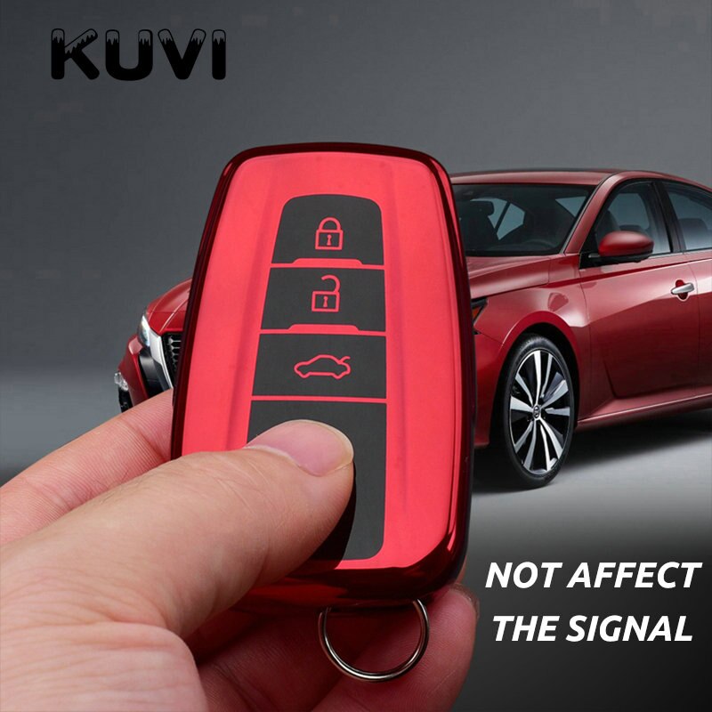 Car TPU Remote Key Cover Case Holder For Toyota CHR Prado Prius Camry Corolla RAV4 Accessories