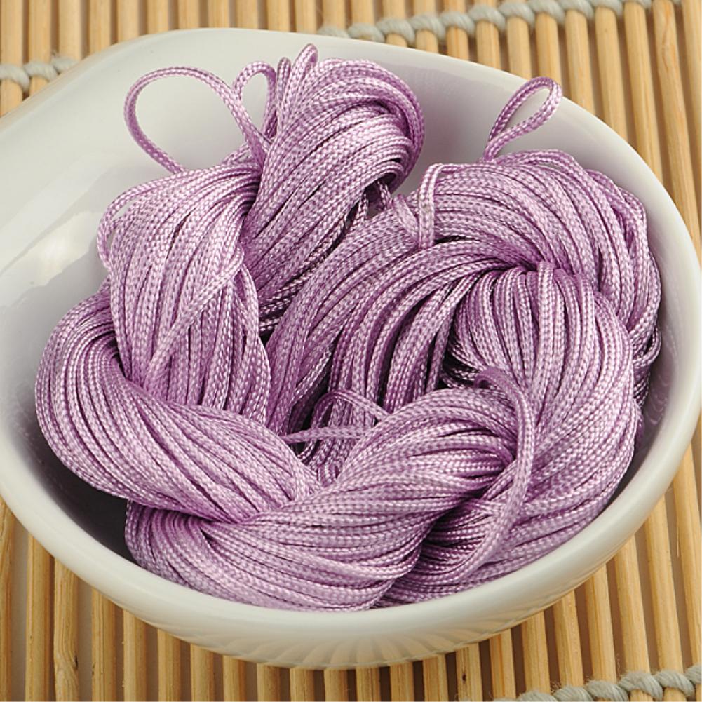 WITUSE-Bracelet en rotin, Excellent accessoire, cordon en Nylon 22m 1mm, nœud chinois, macramé, promotionnelle