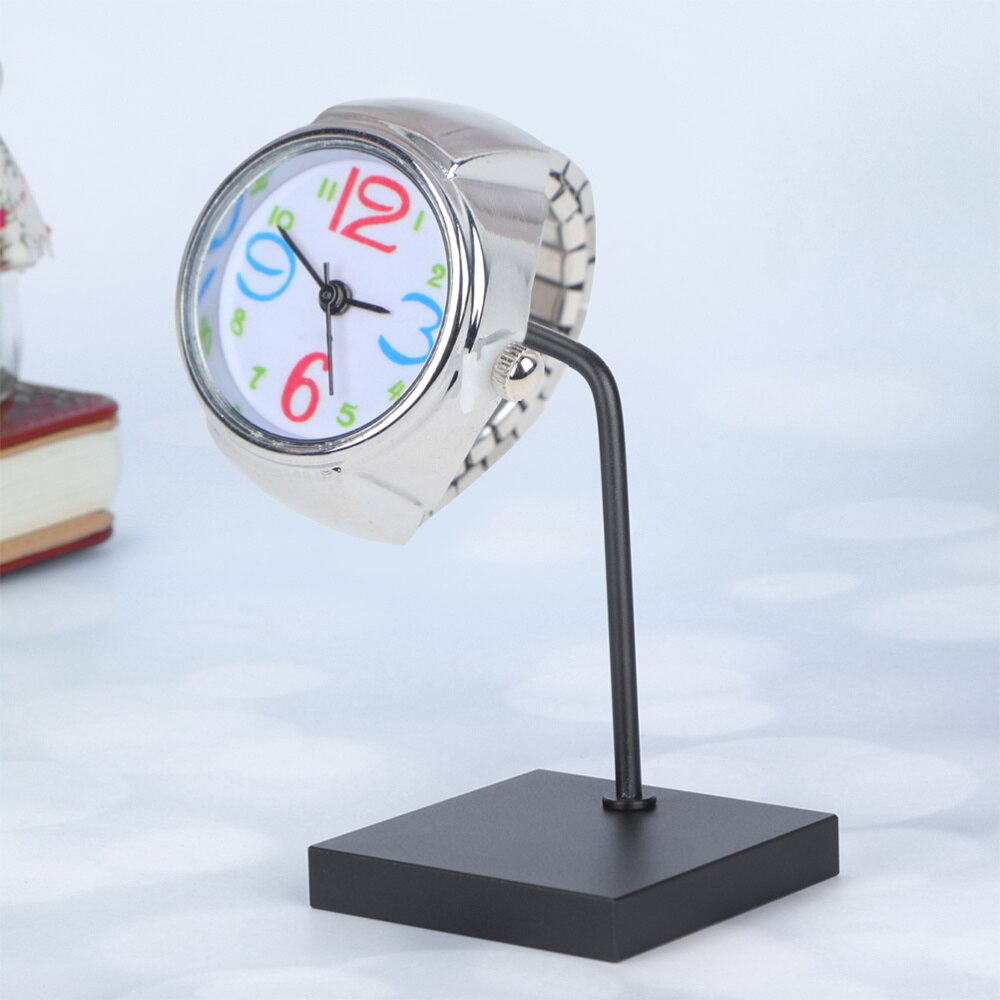 2PCS Watch Display Rack Acrylic Metal Base Stable Wrist Watch Showing Stand Bracelet Stand Bangle Holder for Cloakroom Shop Shop