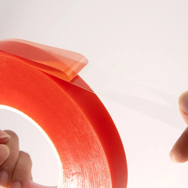 10 m doppelseitiges Klebeband, hitzebeständig, hohe Haftung, transparentes Haustier-Klebeband für DIY-Handwerk, praktisch-Touchscreen-Reparatur
