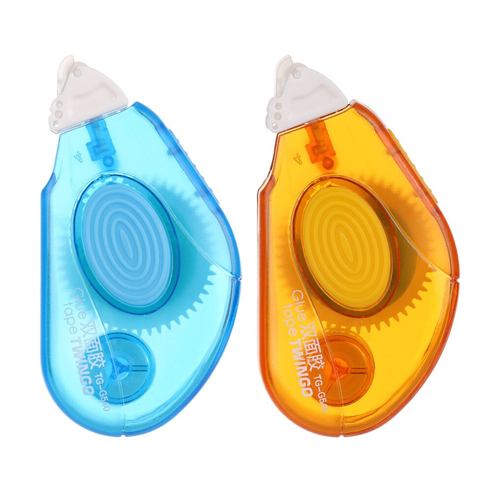 mini wymienne dwustronne samoprzylepne kropki rolkowe korekcja dozownik kleju w sztyfcie z rdzeniem zapasowym artykuły biurowe: 1