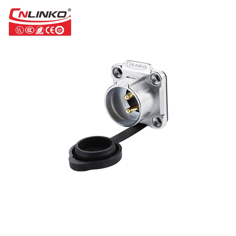 Cnlinko Fabriek Stekkers Sockets Power Connector IP67 Waterdicht 2 Pin Connector Voor Zonnestelsel