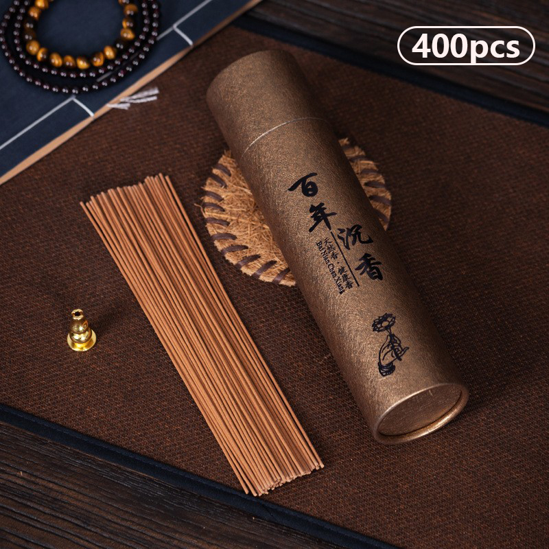 400 Uds. Palos de sándalo Natural, palitos de incienso para el hogar, ceremonia de bendición, oración, incienso de Buda, ajenjo, sándalo, madera de agar: Cilantro Hierba