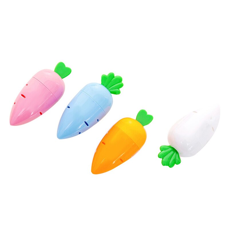 Pencil Sharpener Carrot Cute Cutter Portable for Kids Stationery School Classroom: Default Title