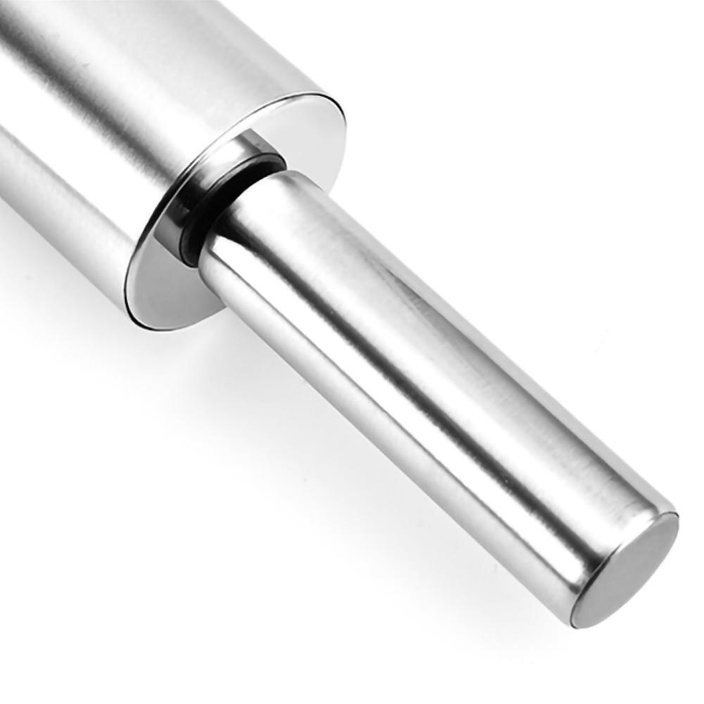 Stainless Steel Christmas Rolling Pin Pastry Pizza Fondant Bakers Roller Metal Kitchen Tool for Baking Dough Pizza Pie Cookies