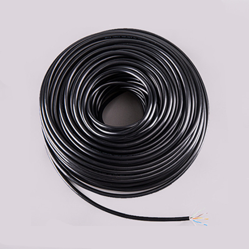 Cat7 Ethernet Cable 10Gbps SFTP Double-Shielded Outdoor RJ45 Network Internet Wire 26AWG Waterproof UV Resistant lan Cable Cat 7