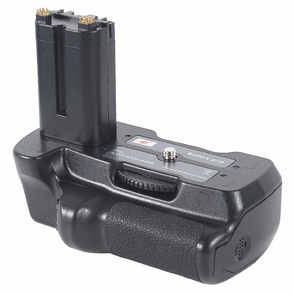 Meike Battery Grip MK-A350 Per Sony A200/A300/A350 – Impugnatura Con Pulsante Di Scatto, Alimentazione Doppia E Rotella AE-L