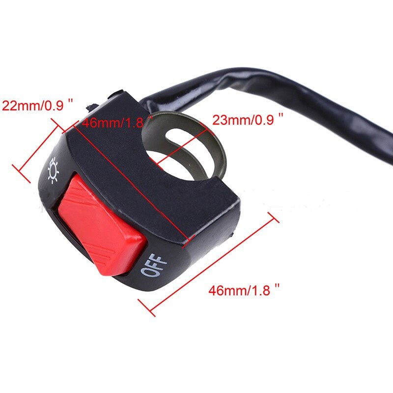 22mm Universal Motorcycle On-Off Switch Handlebar ... – Grandado