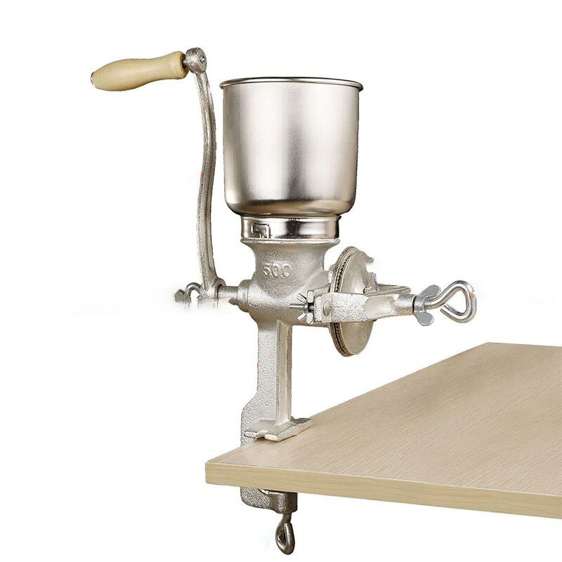 Handliche Getreide Mühle Gerste Knospe Manuelle Fräsmaschine Getreide Brecher Mini Kräuter Schleifen Gerät