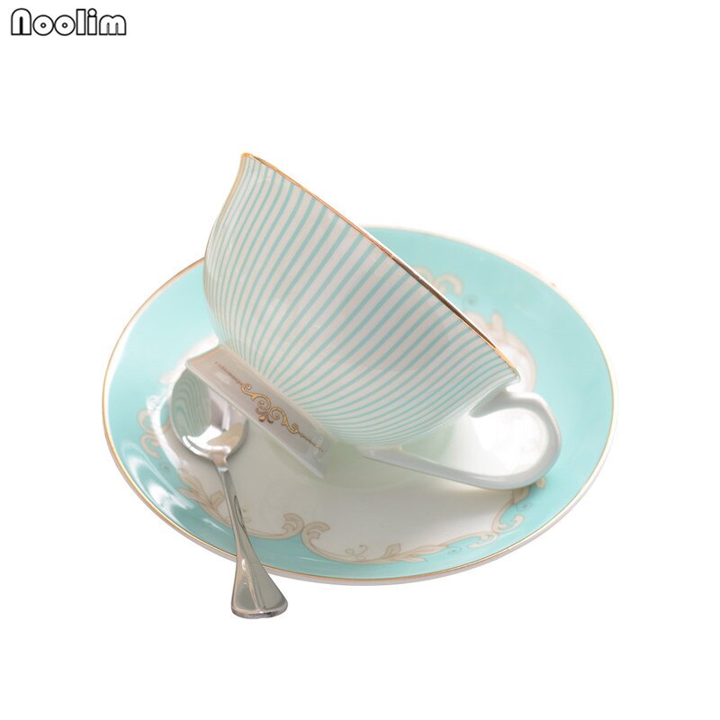 NOOLIM – ensemble de tasses à thé et soucoupes en céramique, tasse à café de styliste en porcelaine, service à café noir de l&#39;après-midi