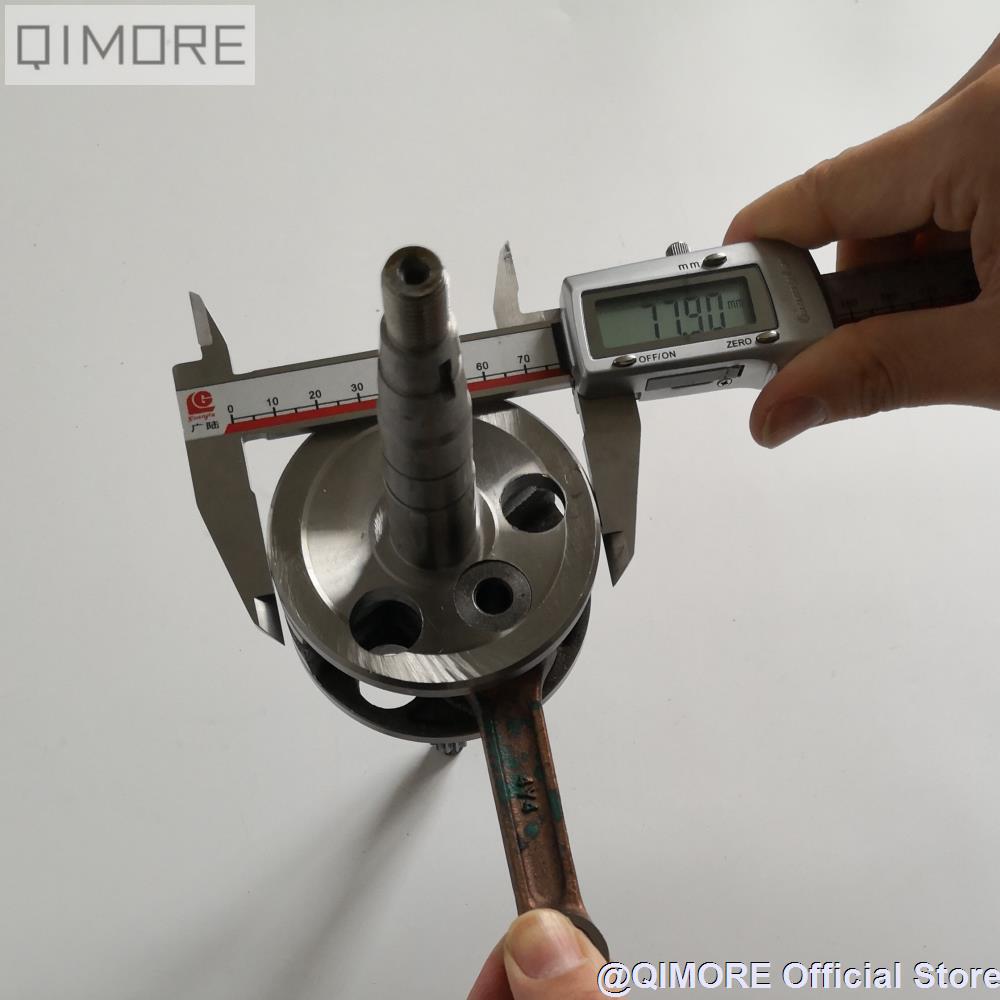 Crankshaft Assembly for 2 stroke 90cc Scooter Moped ATV QUAD Minarelli 90 1E50QMF JOG90 4DM