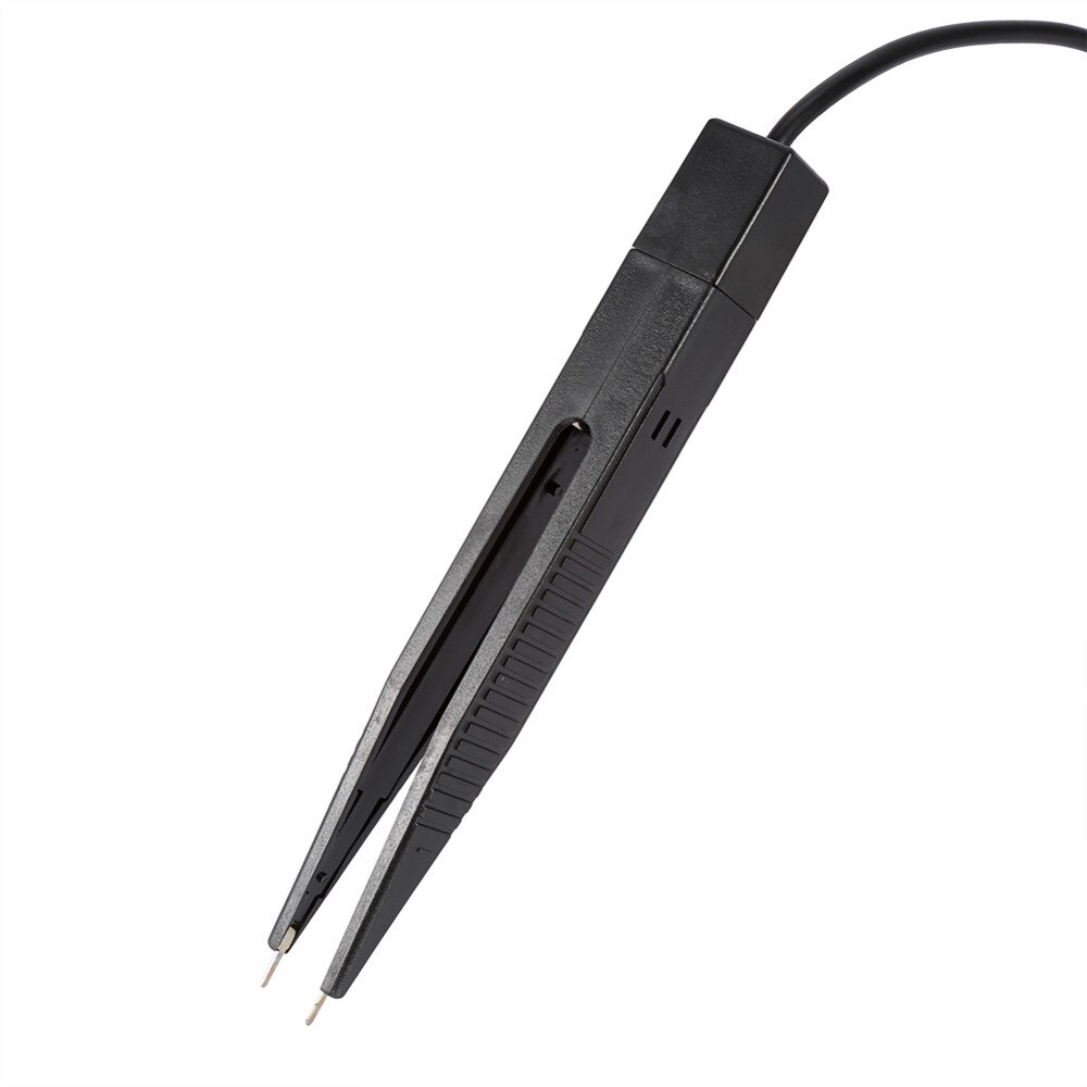 Capacitor Resistance Meter Measure Tools SMD Test Clip Meter Probe Tweezers Resistor Multimeter Capacitor Inductor Tester Probe