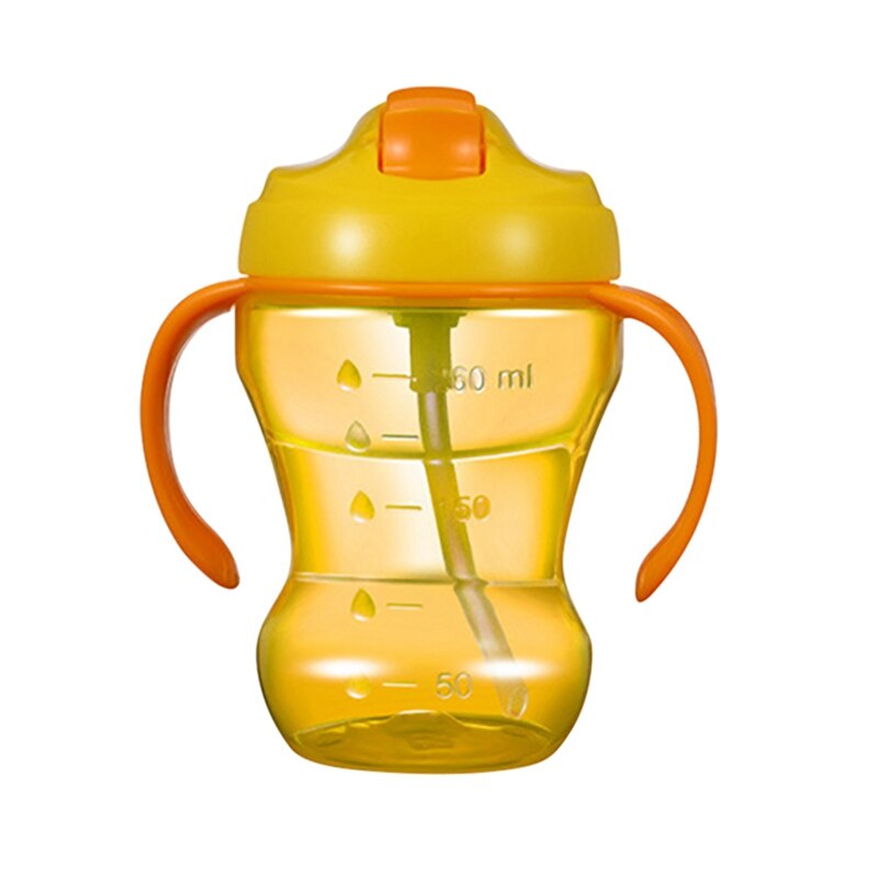 260ML Baby Child Leak-proof Drinking Cup Training Sippy Cup With Handle: Y