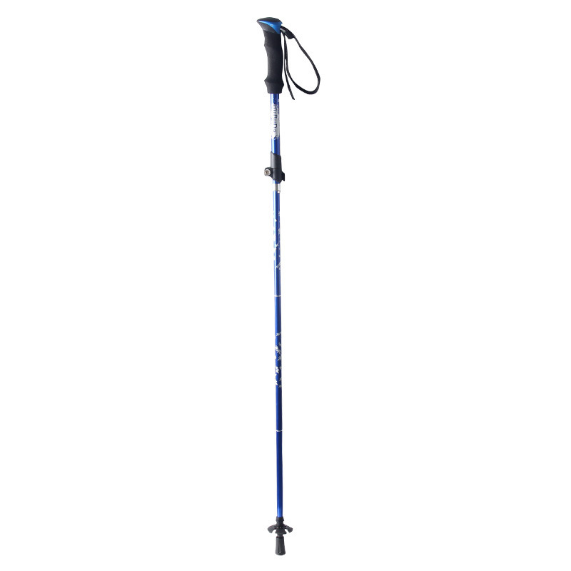 Trekking Poles Folding Hiking Stick Collapsible Hiking Poles Trekking Stick Walking Poles Walking Sticks Easy Put Into Bag: 130CM Blue